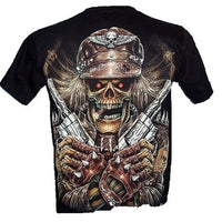 T-krekls "Bruņots Skelets"