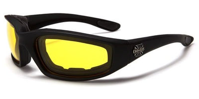 Choppers Moto saulesbrilles - Dzeltenas