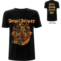 T-krekls - DEVILDRIVER T-SHIRT: KEEP AWAY FROM ME 