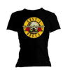 GUNS N' ROSES CLASSIC BULLET LOGO sieviešu T-krekls