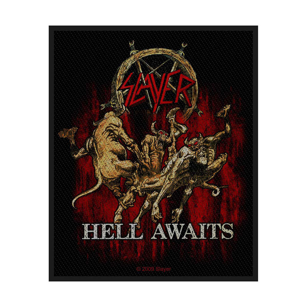 Uzšuve - Slayer "Hell awaits"